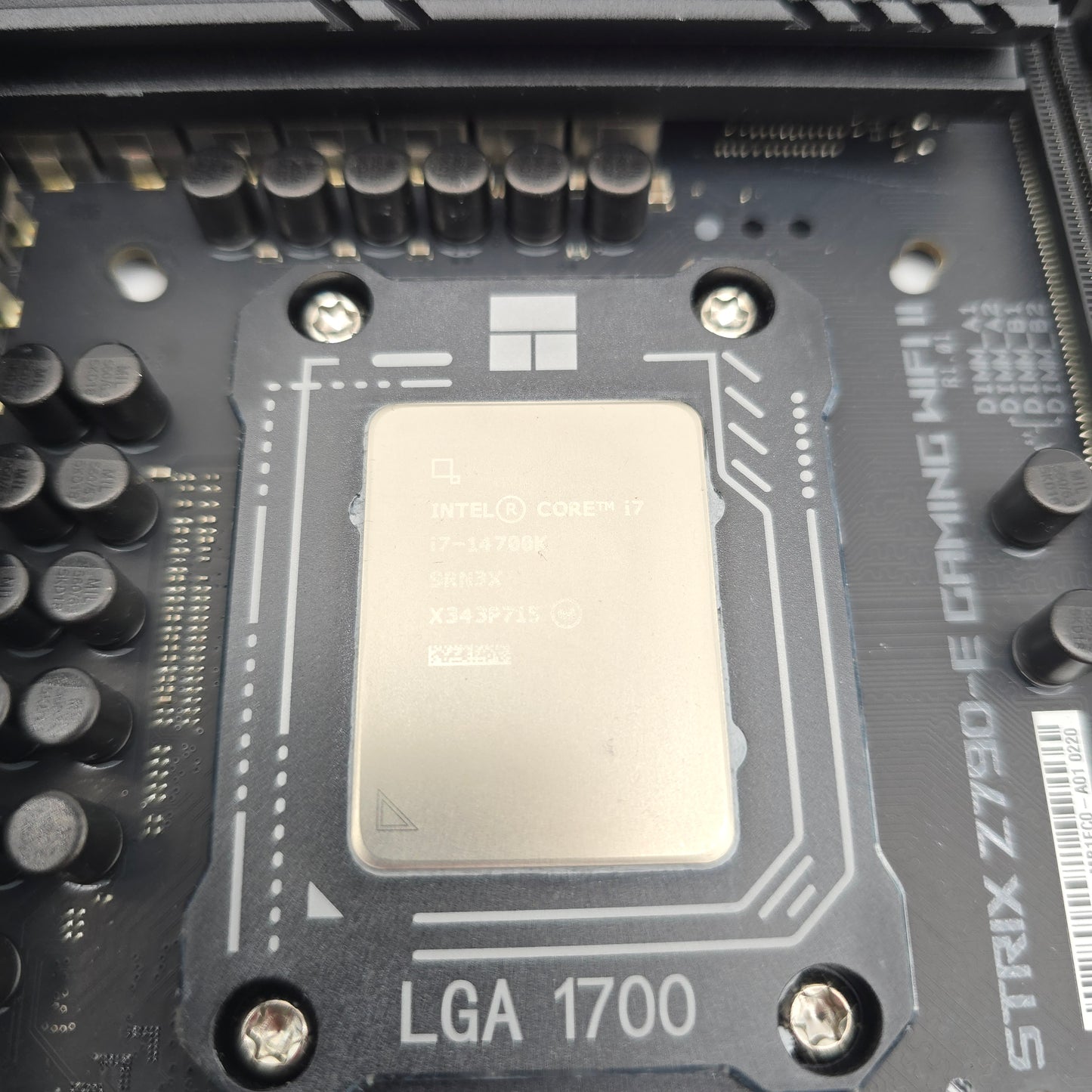 ASUS ROG STRIX Z790-E Gaming WiFi II Gaming Motherboard, Intel Core i7-14700K Gaming Processor CPU Combo