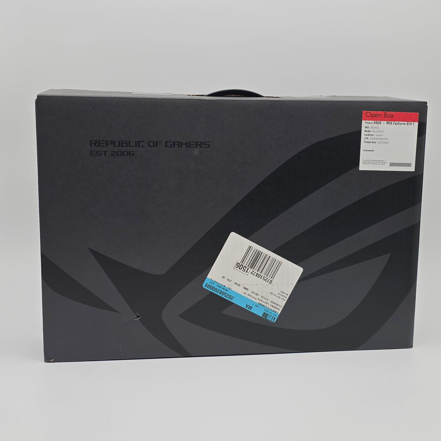 ASUS ROG Zephyrus G14 OLED, RTX 5080, Ryzen AI 9 HX 370, 32GB DDR5, 2TB NVMe, 14" QHD+ 120Hz OLED, Windows Gaming Laptop