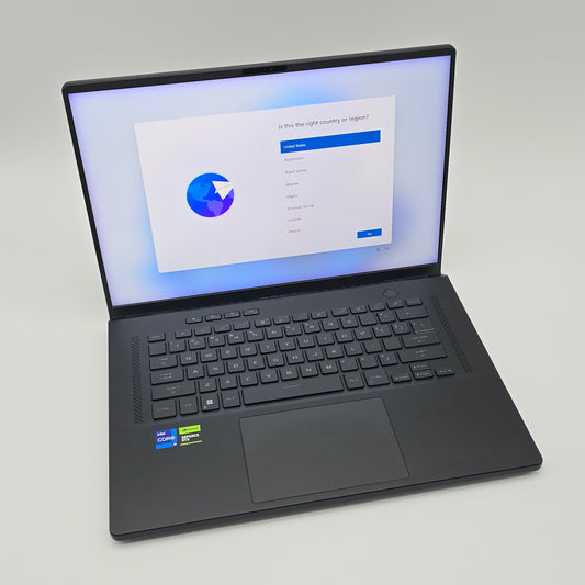 ASUS ROG Zephyrus M16, NVIDIA RTX 4080, Intel i9-13900H, 32GB DDR5, 2TB Storage, 16" QHD+ 240Hz Gaming Laptop