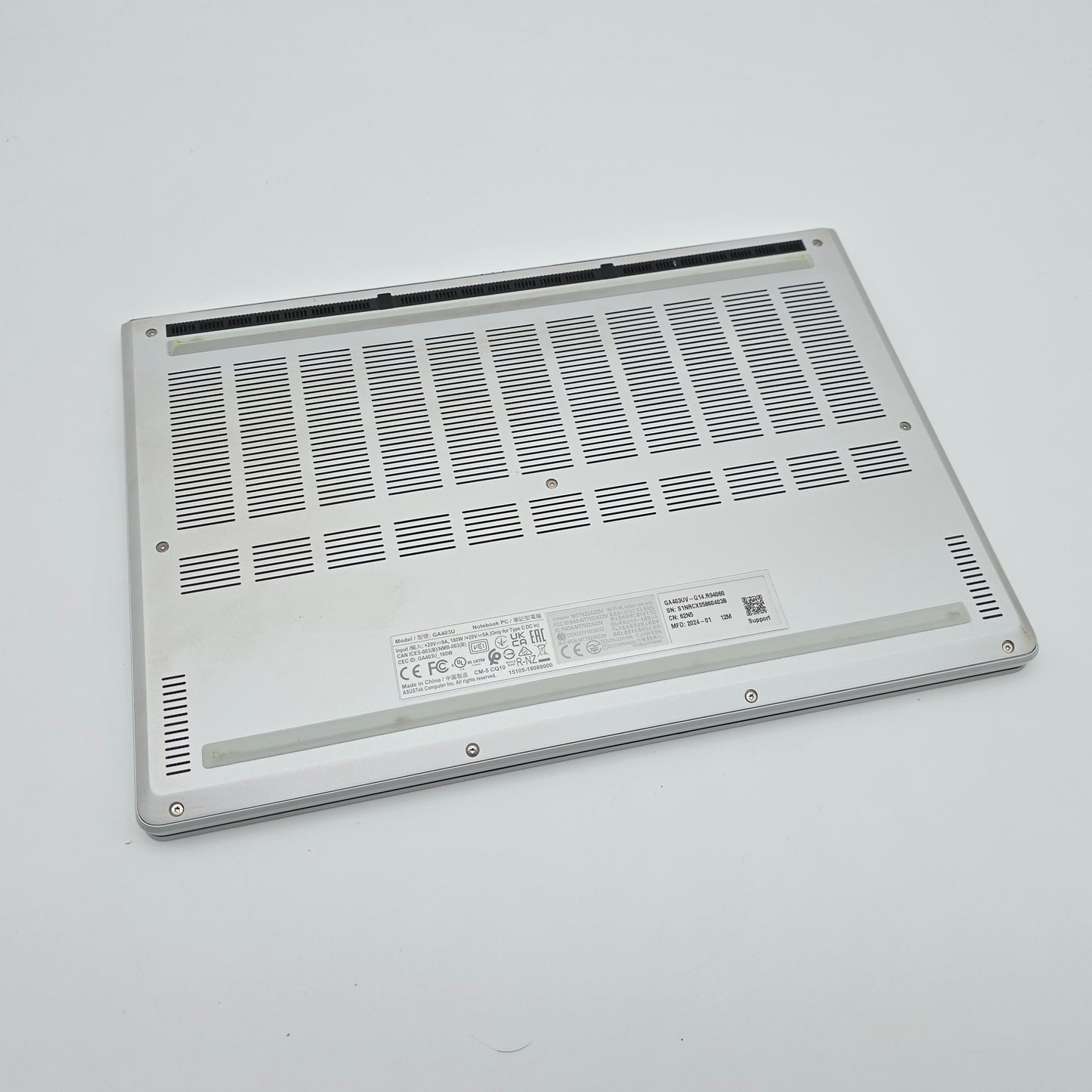 ASUS ROG Zephyrus G14 OLED, RTX 4060, AMD Ryzen 9 8945HS, 16GB DDR5, 1TB NVMe, 14" 2880x1800p 120Hz, Windows Gaming Laptop