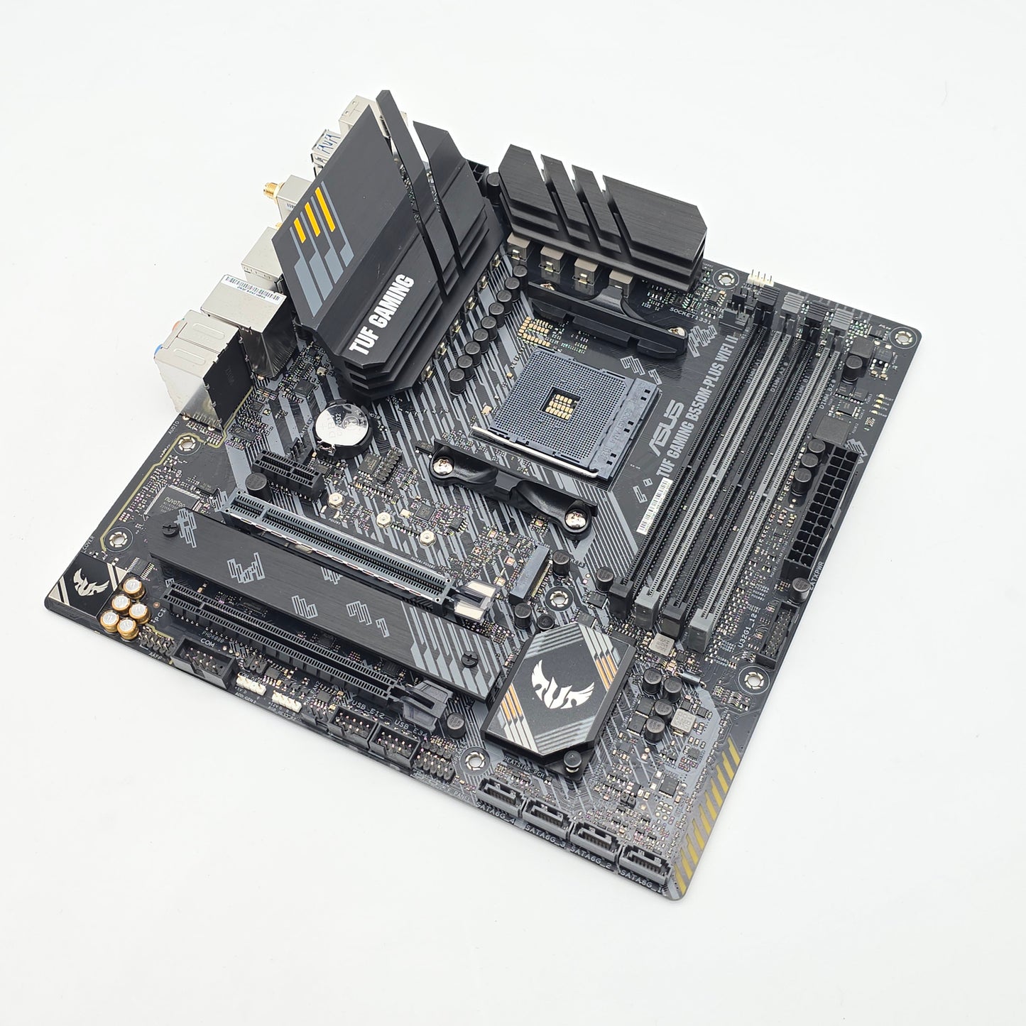 ASUS TUF Gaming B550M-Plus WiFi II, Socket AM4, mATX Desktop Gaming Motherboard