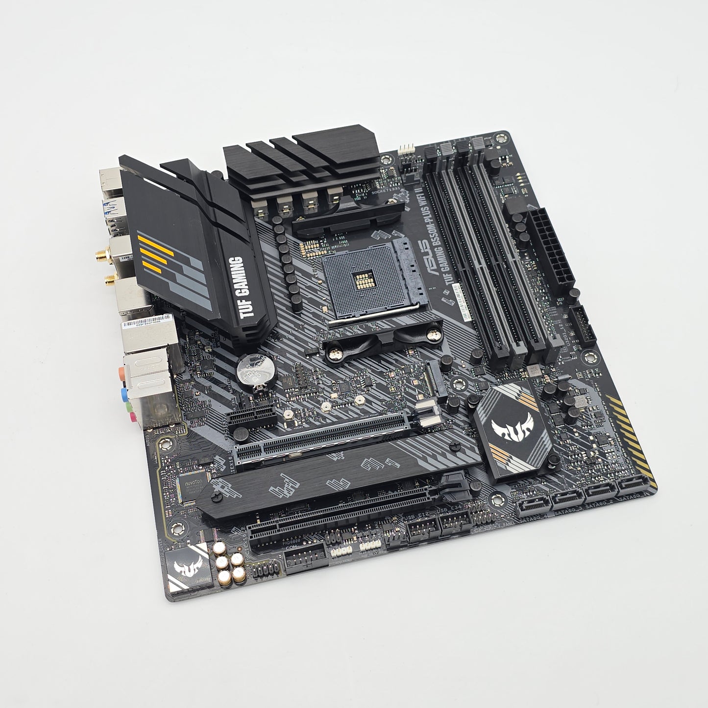 ASUS TUF Gaming B550M-Plus WiFi II, Socket AM4, mATX Desktop Gaming Motherboard