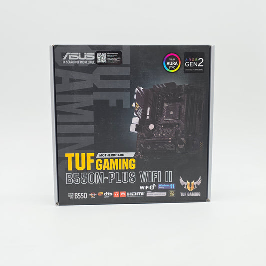 ASUS TUF Gaming B550M-Plus WiFi II, Socket AM4, mATX Desktop Gaming Motherboard