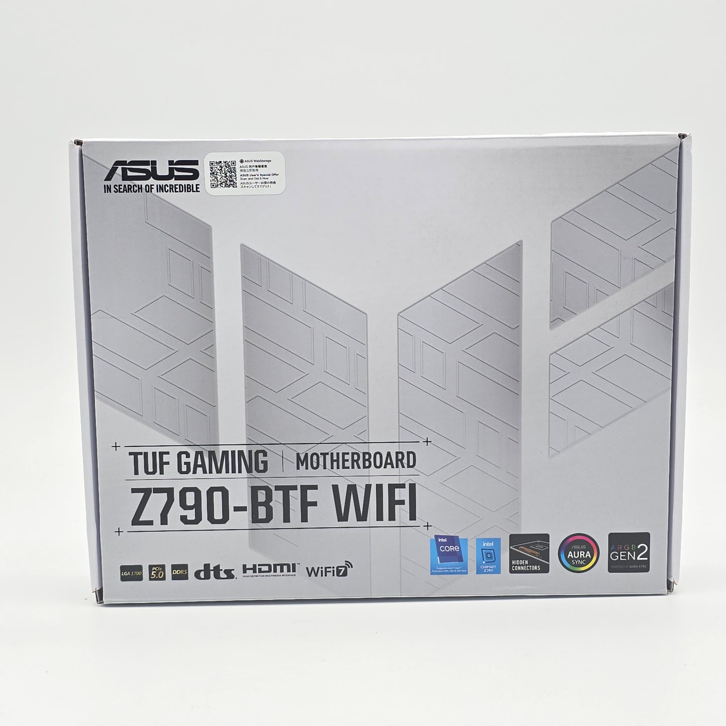 ASUS TUF Gaming Z790-BTF WiFi, Intel Socket LGA 1700, ATX Desktop Gaming Motherboard