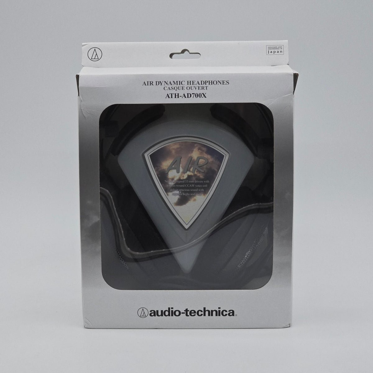 Audio-Technica ATH-AD700X Air Dynamic Open-Back Headphones, Wired Over-Ear Audiophile Headset
