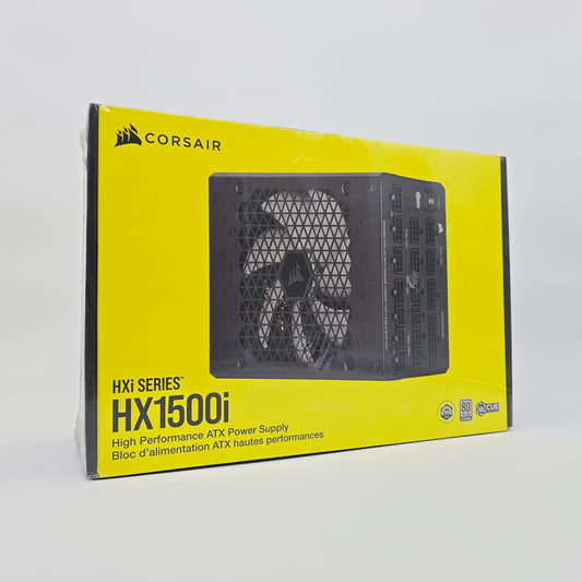 Corsair HX1500i 1500W 80+ Platinum, Fully Modular Gaming Power Supply PSU