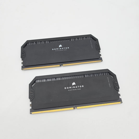 Corsair Dominator Platinum RGB 32GB DDR5, 5600MHz, CL36-36-36-76, Desktop Gaming Memory RAM