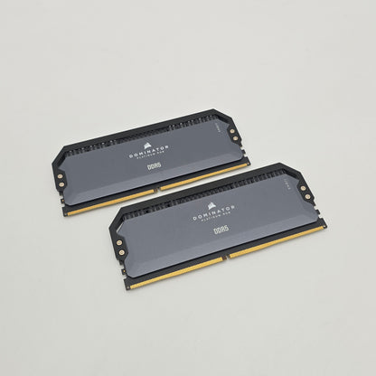 Corsair Dominator Platinum RGB 32GB DDR5, 6000MHz, CL30, Desktop Gaming Memory RAM (2x16GB)