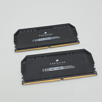Corsair Dominator Platinum RGB 32GB DDR5, 6400MHz, CL38-40-40-84, Desktop Gaming Memory RAM (2x16GB)