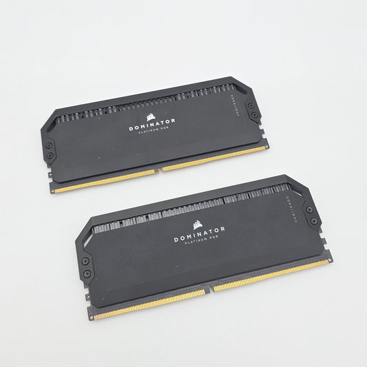 Corsair Dominator Platinum RGB 32GB DDR5, 6400MHz, CL38-40-40-84, Desktop Gaming Memory RAM (2x16GB)