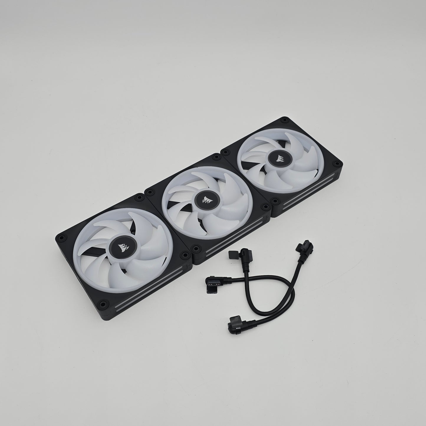 Corsair QX120 RGB 120mm Black Fans for Corsair iCue Link PWM