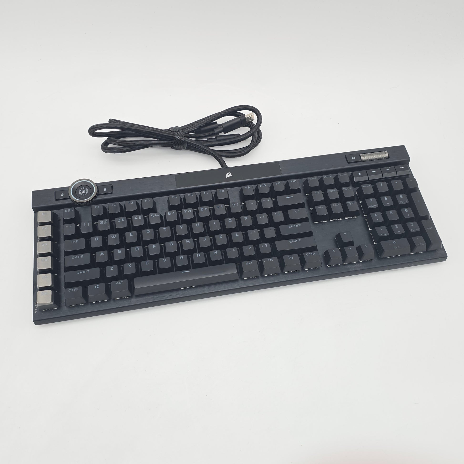 Corsair K100 RGB OPX, Optical-Mechanical Full-Size Gaming Keyboard