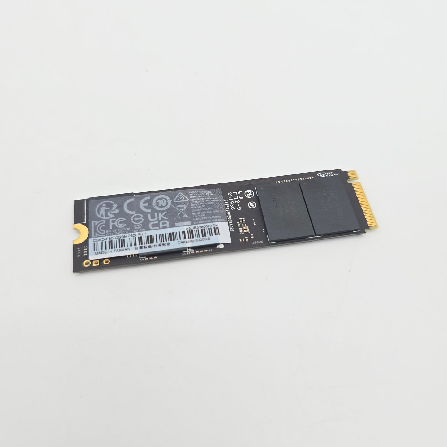 Corsair MP600 Pro NH 8TB, M.2 NVMe SSD Storage