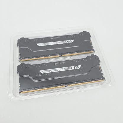 Corsair Vengeance RGB Pro 32GB DDR4, 3200MHz, CL16-20-20-38, Desktop Gaming Memory RAM
