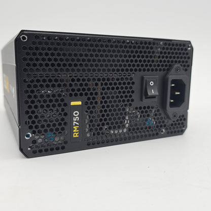 Corsair RM750 750W 80+ Gold, Fully Modular Gaming Power Supply PSU