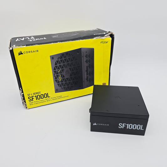 Corsair SF1000L SFX Power Supply, 1000W 80+ Gold PCIe 5.0 PC Gaming Power Supply PSU