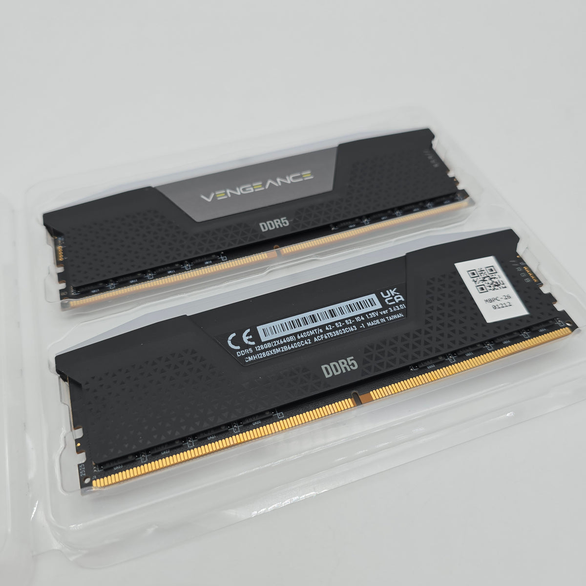 Corsair Vengeance 128GB DDR5, 6400MHz, CL42, Desktop Gaming Memory RAM (2x64GB)