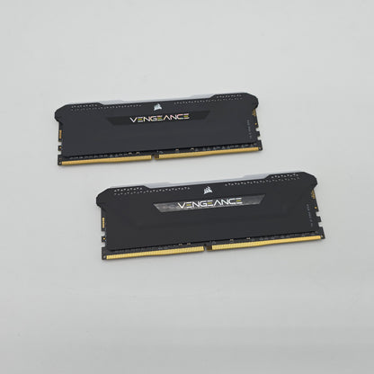 Corsair Vengeance 32GB DDR4, 3600MHz, CL20-23-23-43, Desktop Gaming Memory RAM (2x16GB)