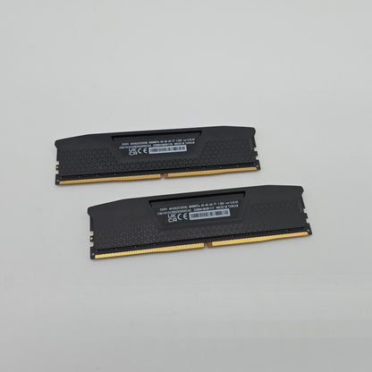 Corsair Vengeance 64GB DDR5, 5600MHz, CL40-40-40-77, Desktop Gaming Memory RAM (2x32GB)