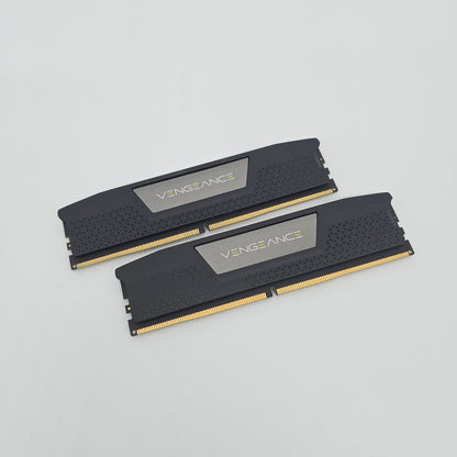 Corsair Vengeance 32GB DDR5 RAM, 2x16GB Memory, 6000MHz CL36-36-36-76, Black