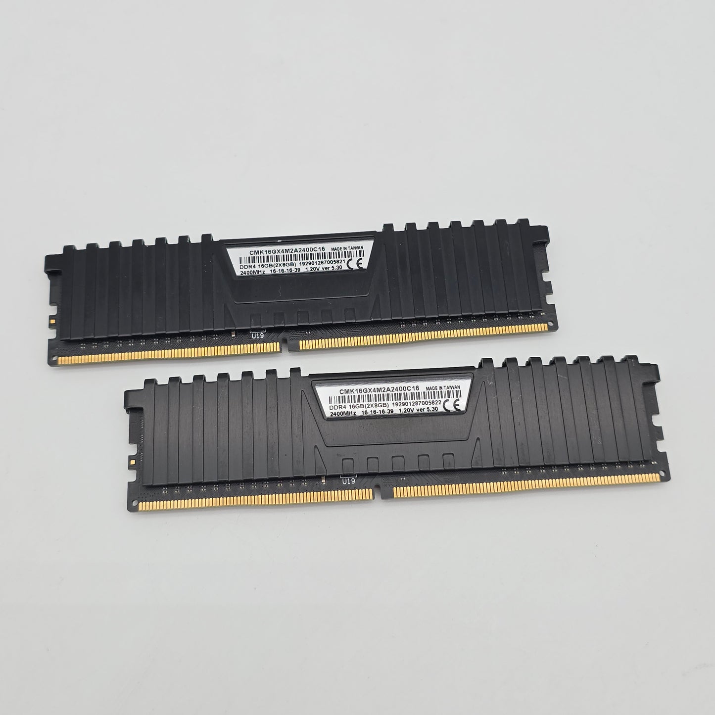 Corsair Vengeance LPX 16GB DDR4, 2400MHz, CL16-16-16-39, Desktop Gaming Memory RAM (2x8GB)
