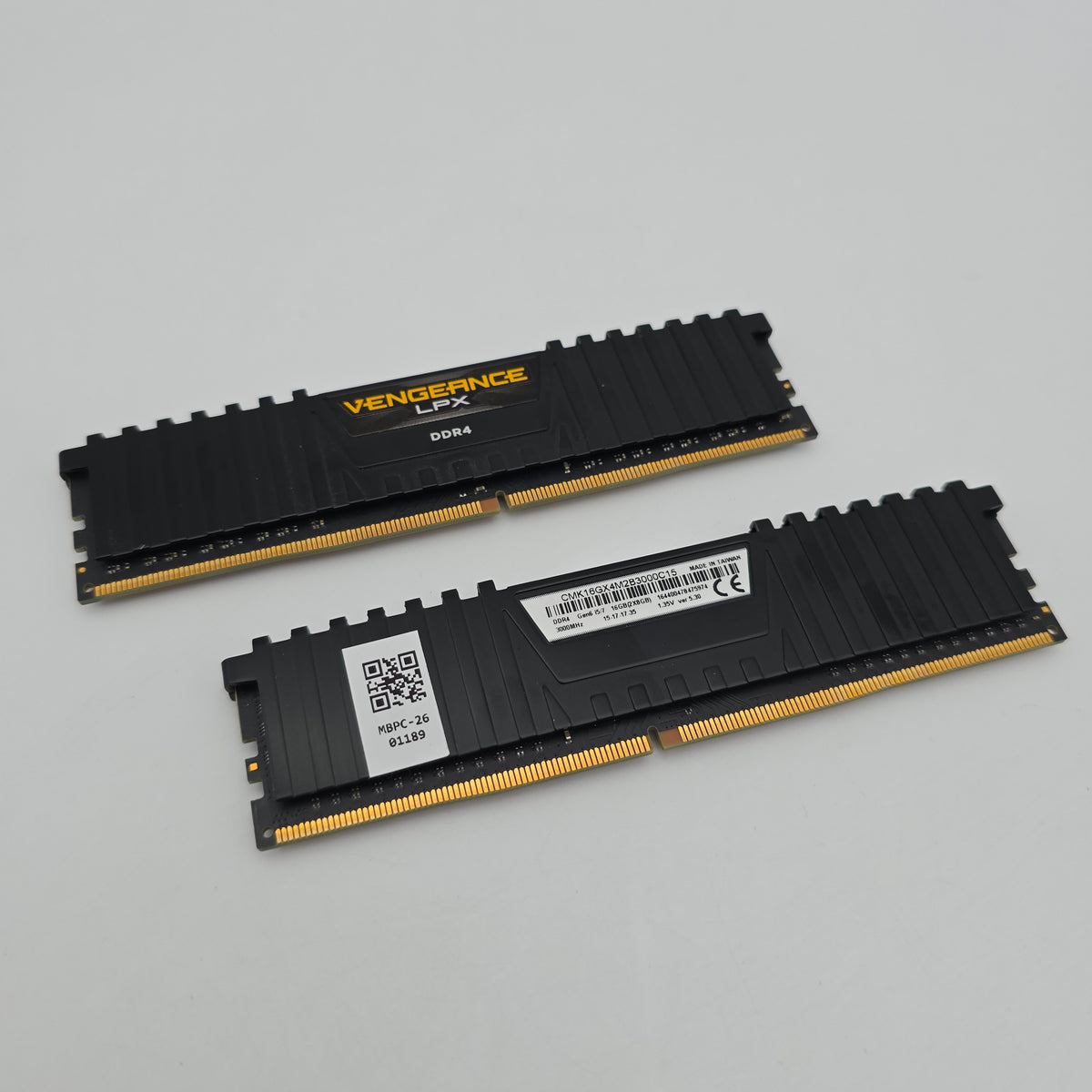 Corsair Vengeance LPX 16GB DDR4, 3000MHz, CL15-17-17-35, Desktop Gaming Memory RAM (2x8GB)