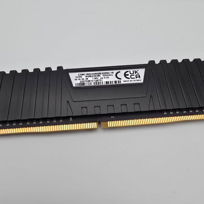 Corsair Vengeance LPX 16GB DDR4 RAM, 3200MHz, CL 16-18-18-36 , Gaming Memory (8GBx2)