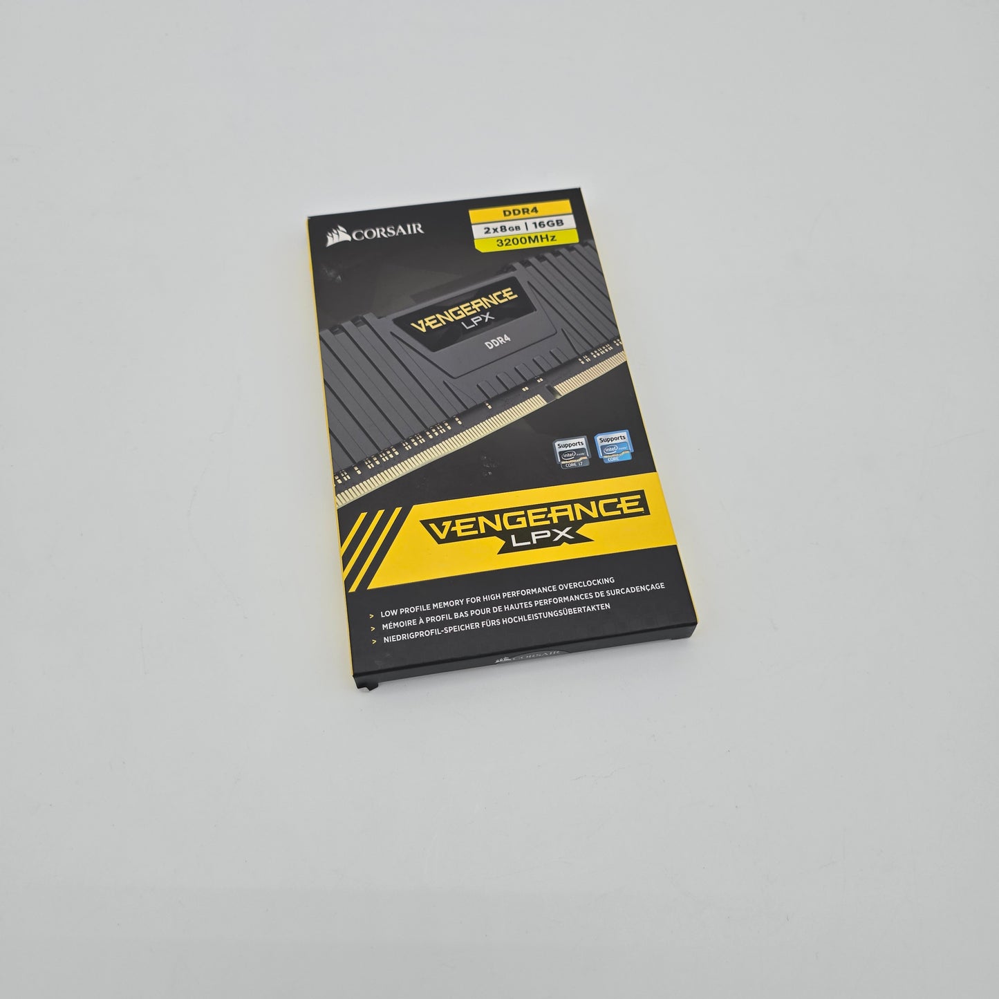 Corsair Vengeance LPX 16GB DDR4 RAM, 3200MHz, CL 16-18-18-36 , Gaming Memory (8GBx2)