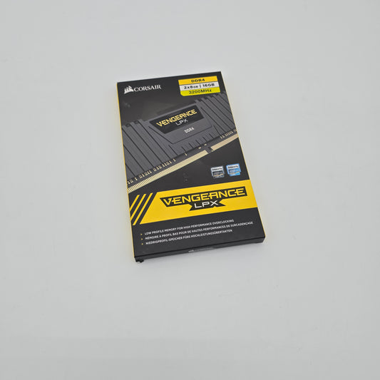 Corsair Vengeance LPX 16GB DDR4 RAM, 3200MHz, CL 16-18-18-36 , Gaming Memory (8GBx2)