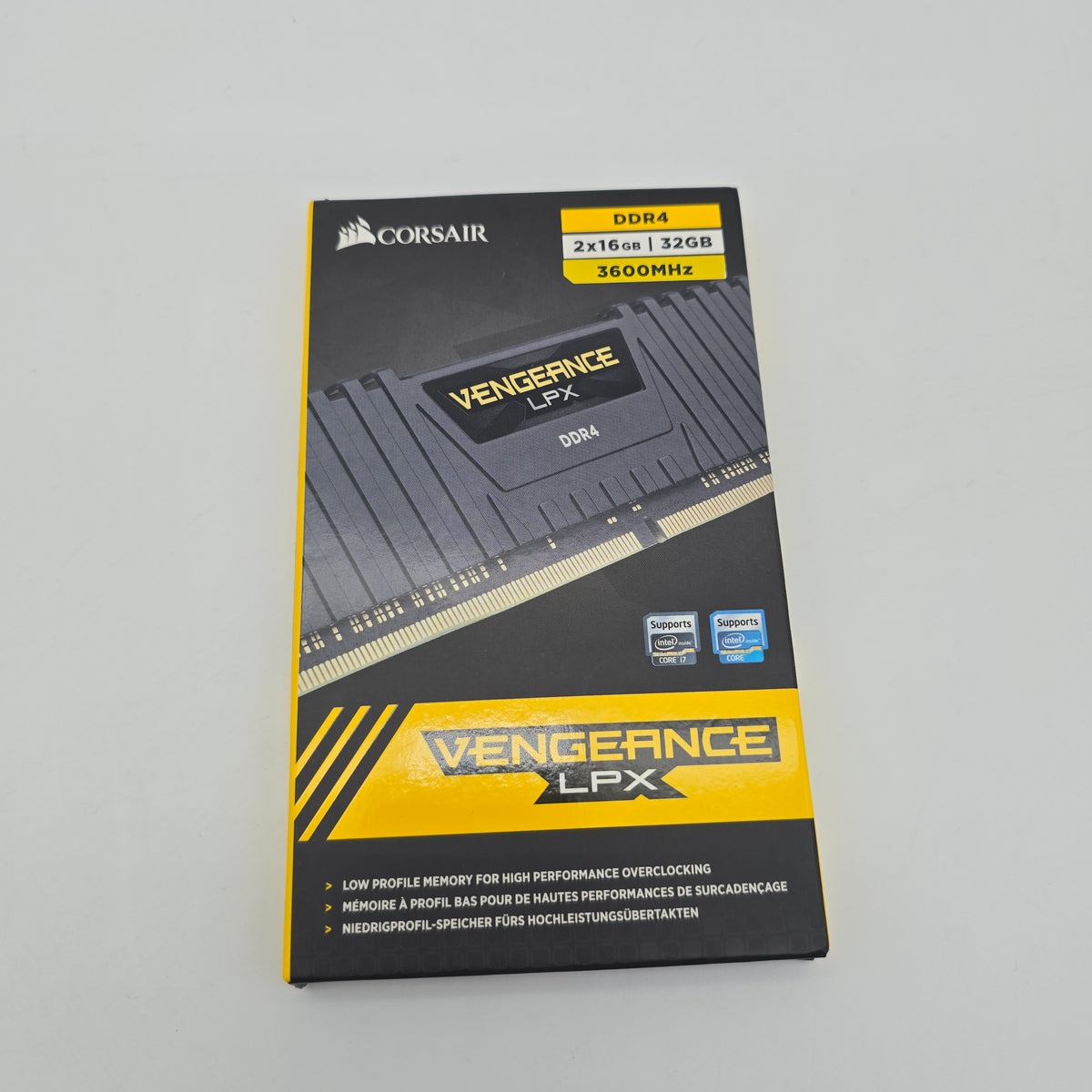 Corsair Vengeance LPX 32GB DDR4, 3600MHz, CL18-22-22-42, Desktop Gaming Memory RAM (2x16GB)
