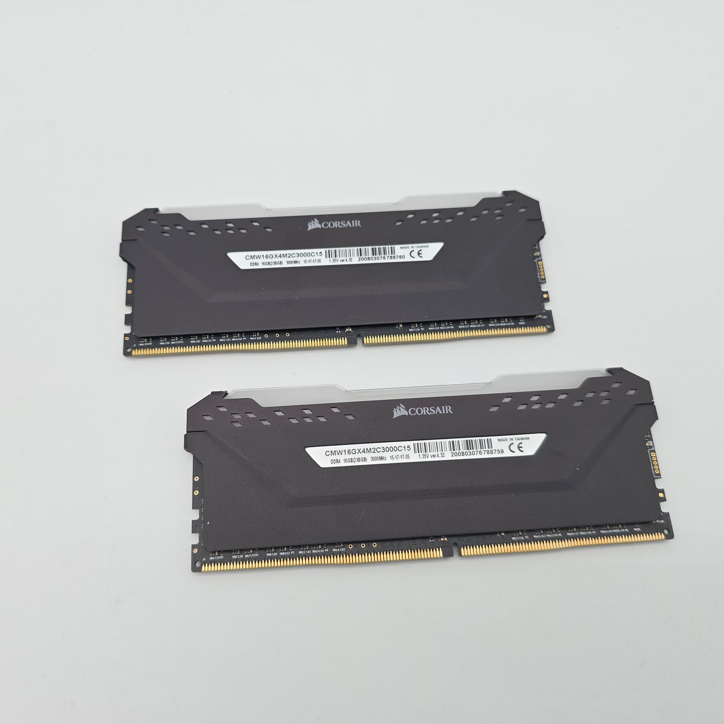 Corsair Vengeance RGB Pro 16GB DDR4, 3000MHz, CL15, Desktop Gaming Memory RAM (2x8GB)