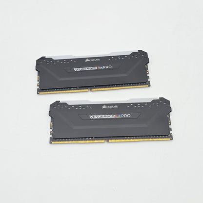 Corsair Vengeance RGB Pro 16GB DDR4, 3200MHz, CL16, Desktop Gaming Memory RAM (2x8GB)