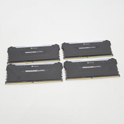 Corsair Vengeance RGB Pro 32GB DDR4, 3600MHz, Cl18-22-22-42, Desktop Gaming Memory RAM (4x8GB)