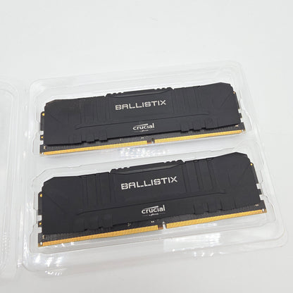 Crucial Ballistix 16GB DDR4, 3600MHz, Cl16-18-18-38, Desktop Gaming Memory RAM (2x8GB)