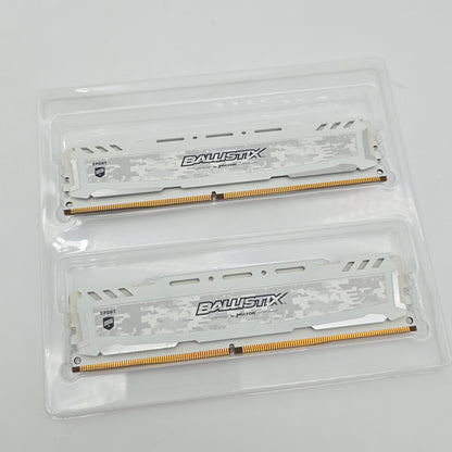 Crucial Ballistix Sport 16GB DDR4, 2400MHz, Desktop Gaming Memory RAM (2x8GB)