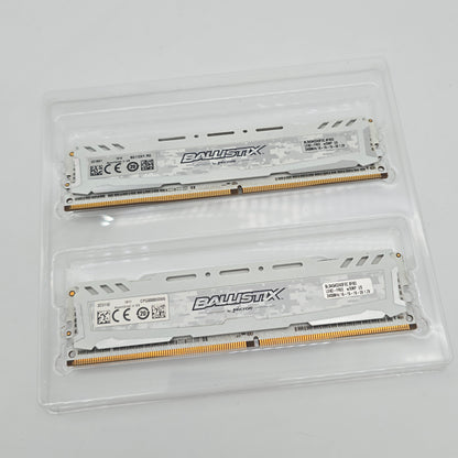 Crucial Ballistix Sport 16GB DDR4, 2400MHz, Desktop Gaming Memory RAM (2x8GB)