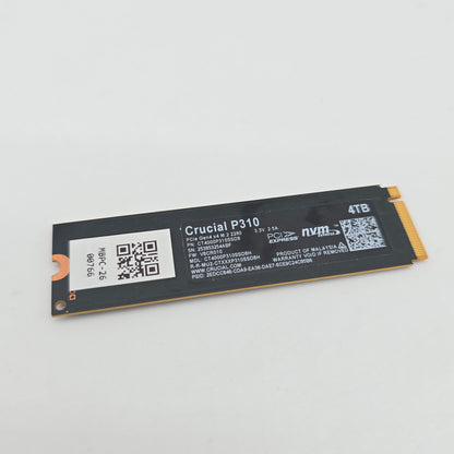 Crucial P310 4TB, M.2 NVMe Gen4 SSD Storage