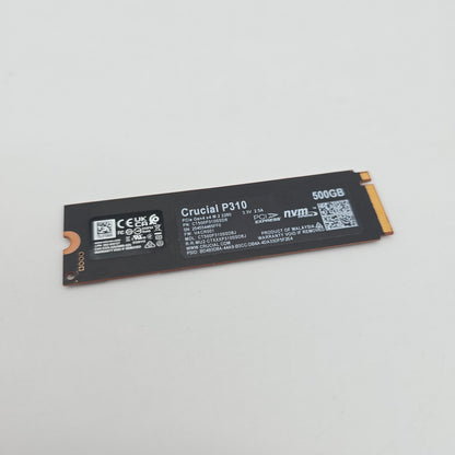 Crucial P310 500GB, M.2 NVMe Gen4 Internal Gaming Solid State Drive Storage SSD
