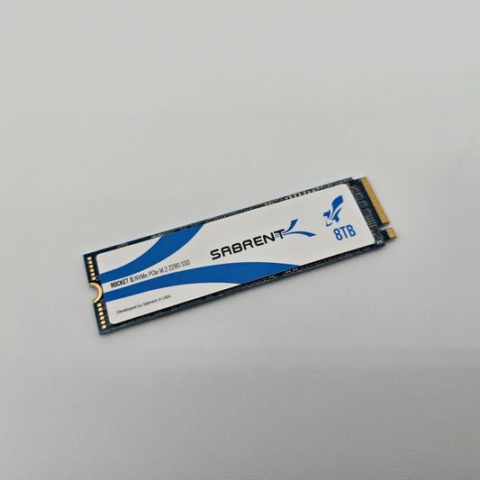 8TB Sabrent Rocket Q NVMe SSD, Gen 4 PCIe NVMe SSD