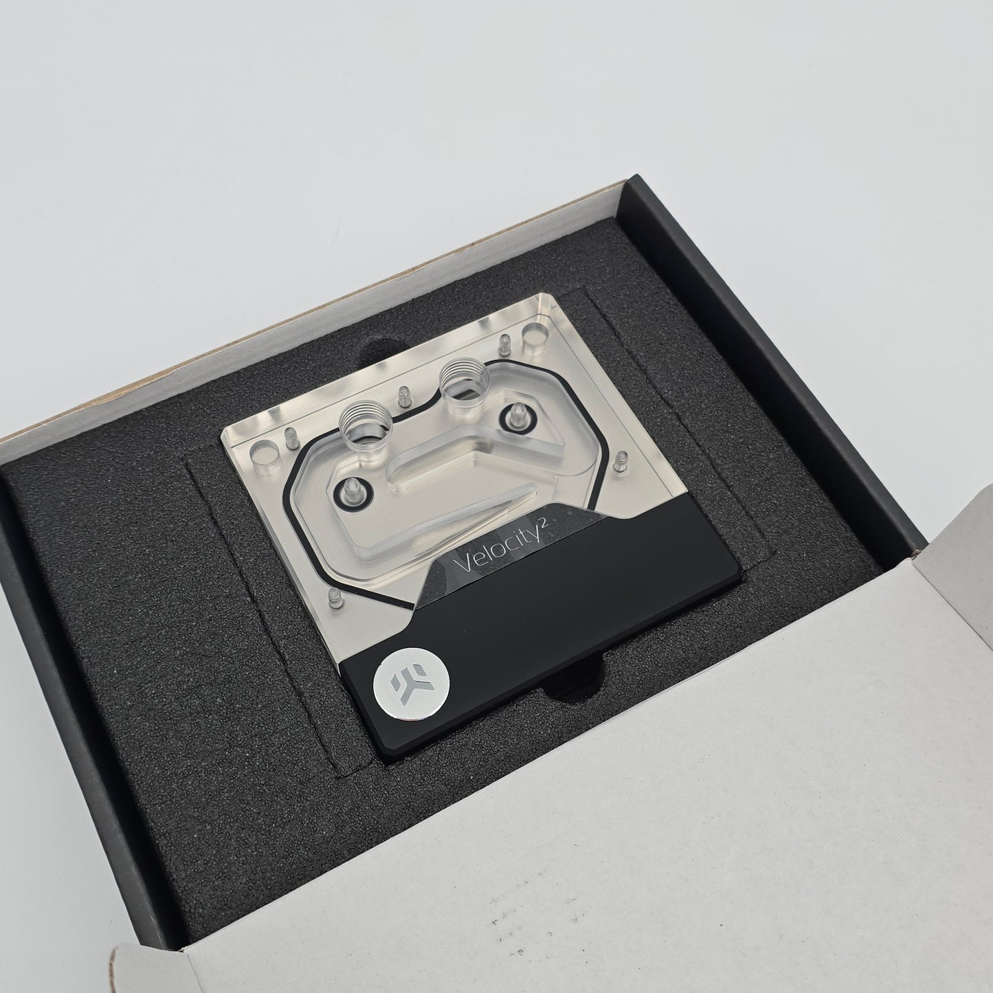 EK Quantum Velocity 2 D-RGB Nickel+Plexi Waterblock for Intel LGA 1700 Socket