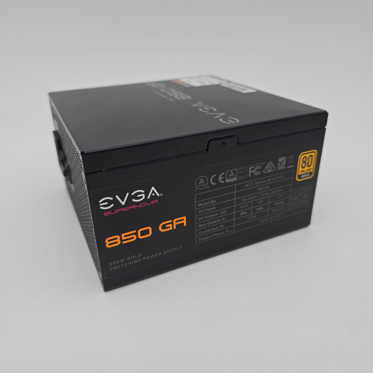 EVGA SuperNova 850 GA 850W 80+ Gold, Fully Modular Gaming Power Supply PSU