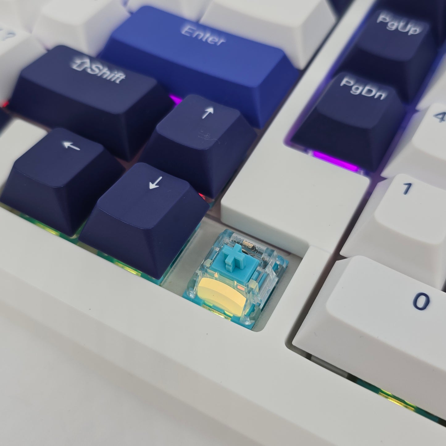 EWEADN X99 Mechanical Gaming Keyboard Wireless, PBT Double-Shot Keycaps