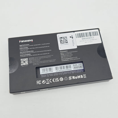 Fanxiang S101 500GB SATA 2.5" SSD, Internal Gaming Solid State Drive Storage