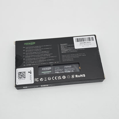 Fikwot FN960 4TB NVME SSD Storage w/ Heatsink