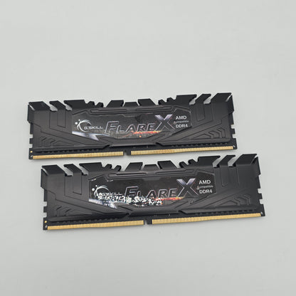 G.Skill Flare X 16GB DDR4, 3200MHz, CL14-14-14-34, Desktop Gaming Memory RAM (2x8GB)