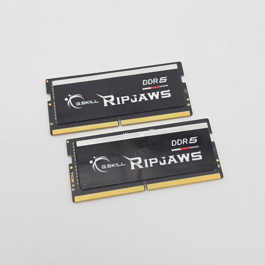 G.Skill Ripjaws 64GB DDR5, 4800MHz, CL40-39-39-76, Desktop Gaming Memory RAM (2x32GB)