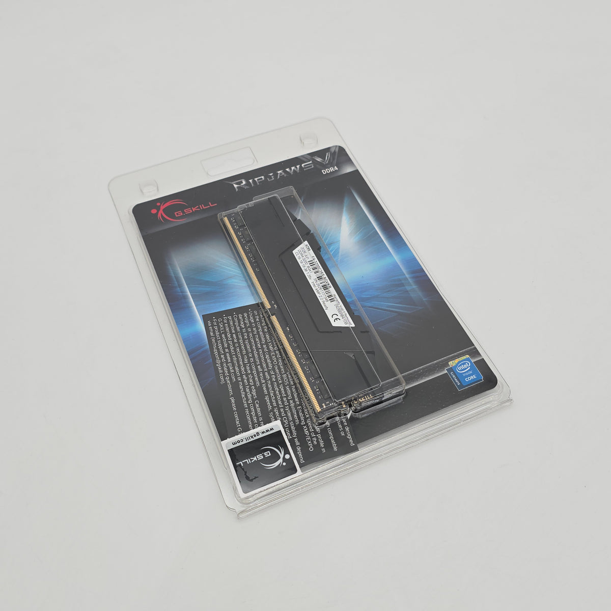 G.Skill Ripjaws V 8GB DDR4, 3200MHz, CL16, Desktop Gaming Memory RAM (1x8GB)