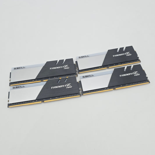 G.Skill Trident Z Neo 64GB DDR4, 3200MHz, CL16-18-38-38, Desktop Gaming Memory RAM (4x16GB)