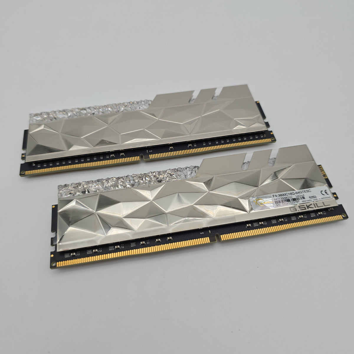 G.Skill Trident Z Royal Elite 32GB DDR4, 3600MHz, CL16, Desktop Gaming Memory RAM (2x16GB)