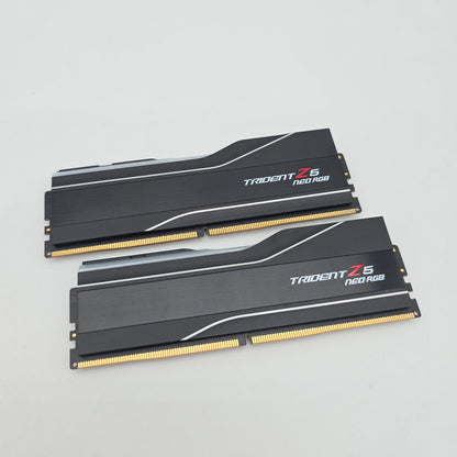 G.Skill Trident Z5 Neo RGB 32GB DDR5, 6000MHz, CL26-36-36-96, Desktop Gaming Memory RAM (2x16GB)